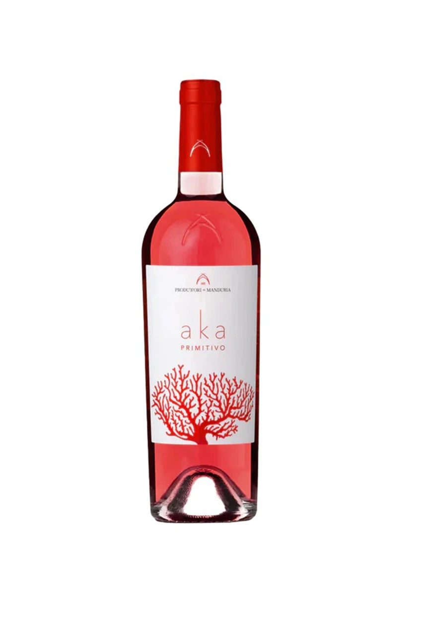 Aka 2023 – Salento IGP Primitivo Rosato Produttori di Manduria 37,5 CL
