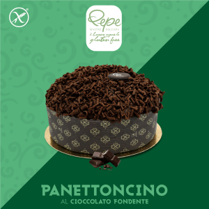 Panettoncino al Cioccolato Fondente – GLUTEN FREE E LACTOSE FREE
