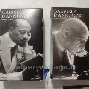 GABRIELE D’ANNUNZIO 2 Volumi Meridiani Mondadori i Classici della Poesia EDICOLA