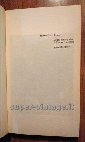 -La metamorfosi e altri racconti profilo storico-critico dell’autore e dell’opera guida bibliografica XVI edizione n: 68 di Franz Kafka. Editore: i grandi libri Garzanti. Milano 1992- - immagine 9